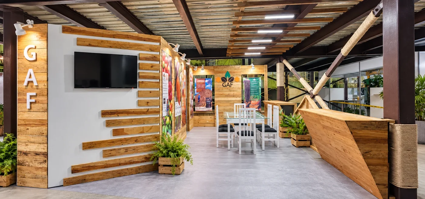 Espacio del Grupo Agro Forestal en FIHAV 2024.